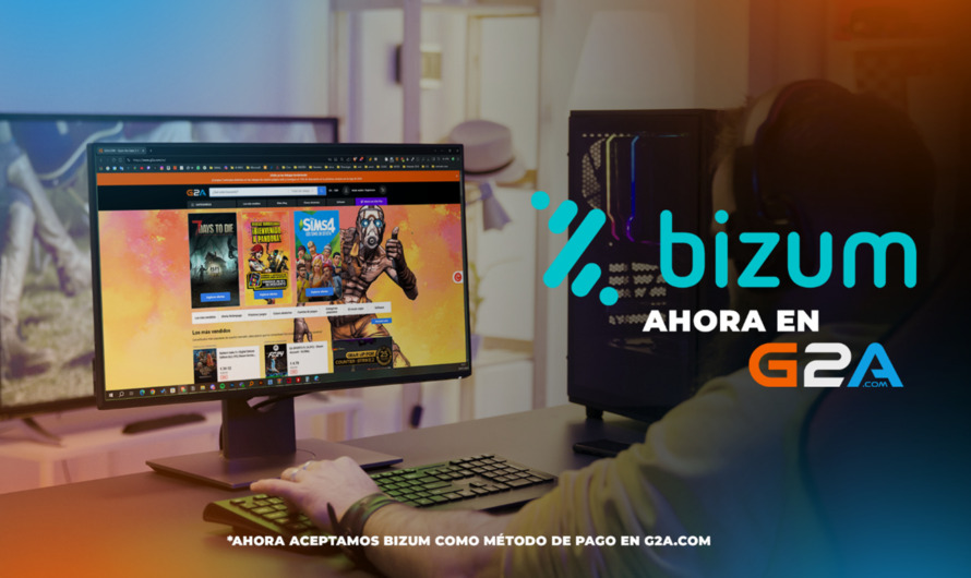 G2A.COM integra Bizum como nuevo método de pago en España