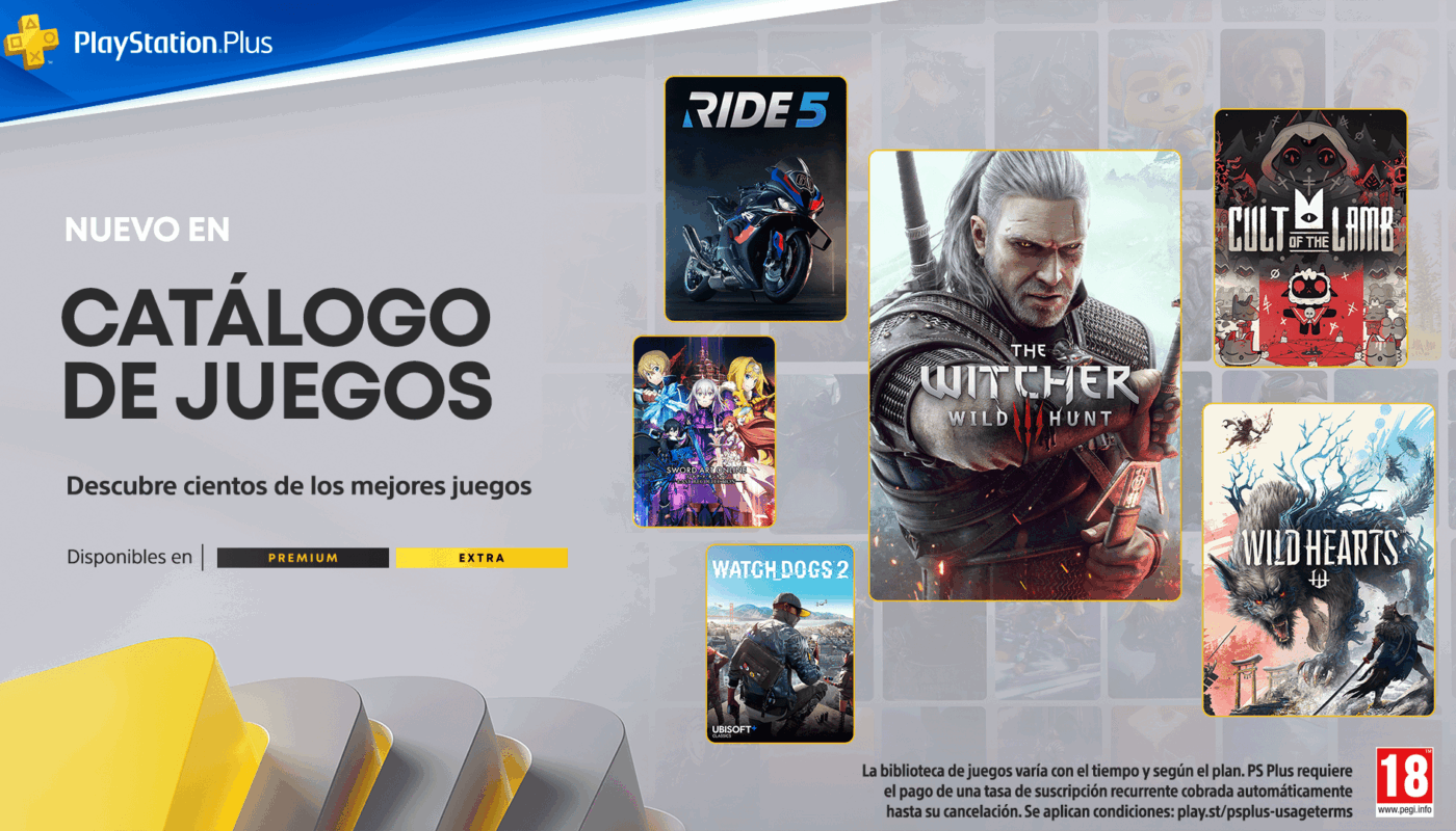 PlayStation Plus Extra y Premium: disponibles las novedades de agosto