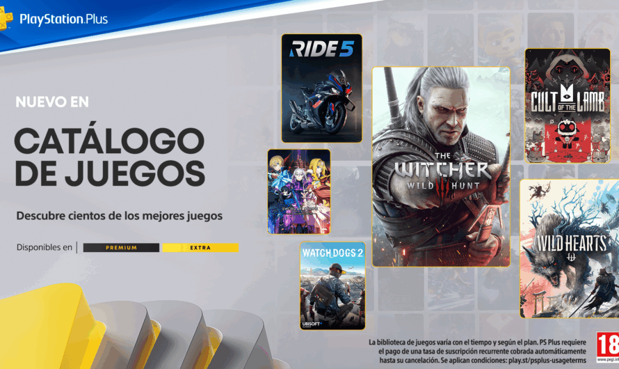 PlayStation Plus Extra y Premium: disponibles las novedades de agosto