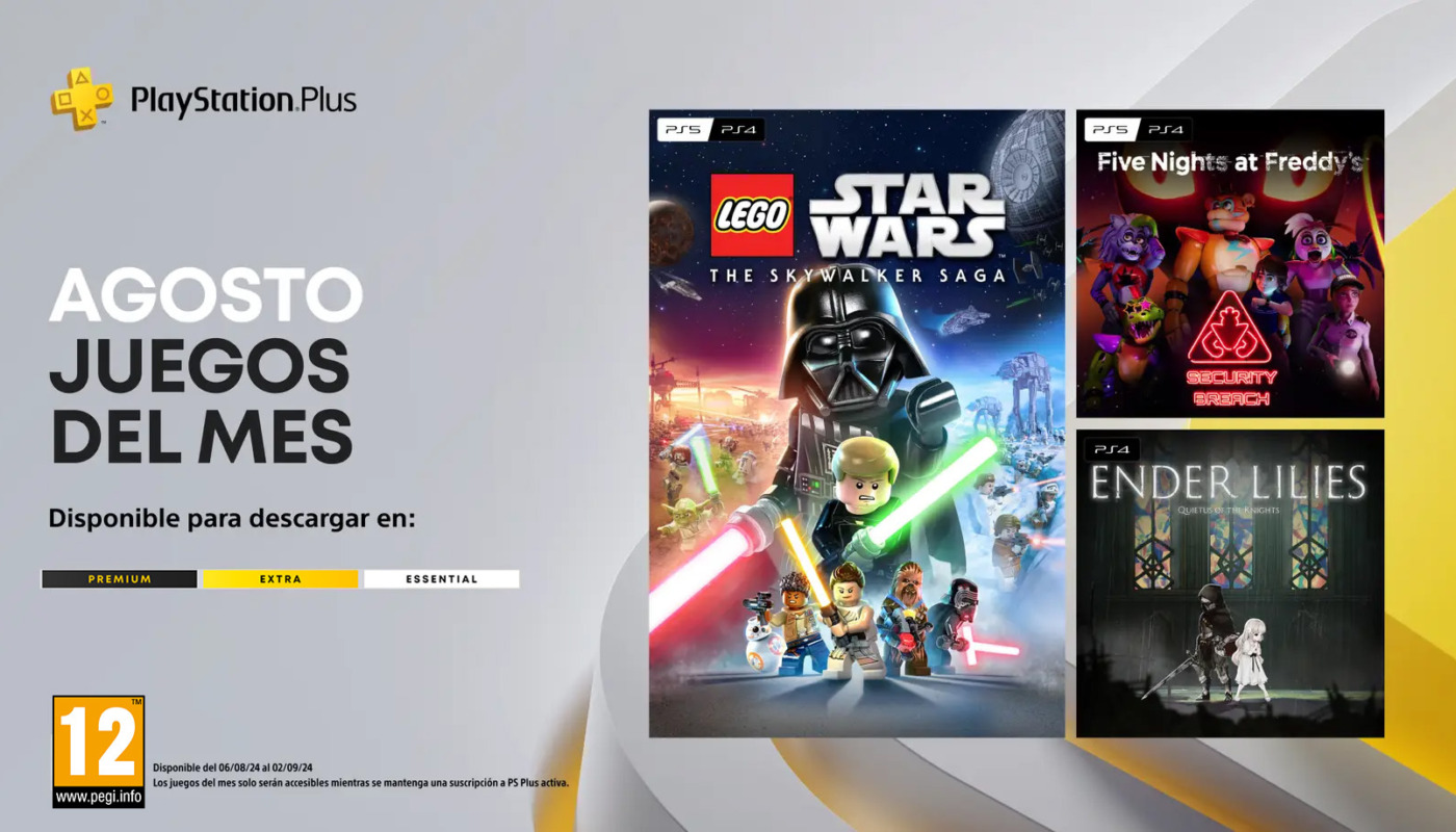 Estos son los juegos de PlayStation Plus que llegan este agosto