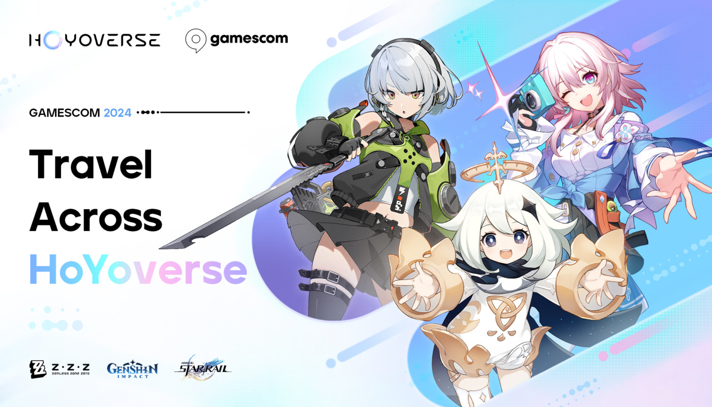 HoYoverse Gamescom 2024 novedades Genshim Impact, Honkai: Star Rail y Zenless Zone Zero