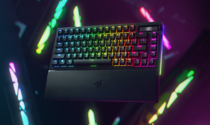 Razer presenta su nuevo teclado Razer BlackWidow V4 Pro 75%