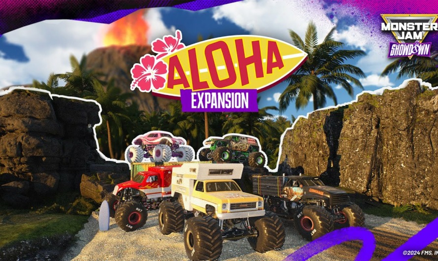 MONSTER JAM SHOWDOWN estrena la gigantesca Expansión Aloha