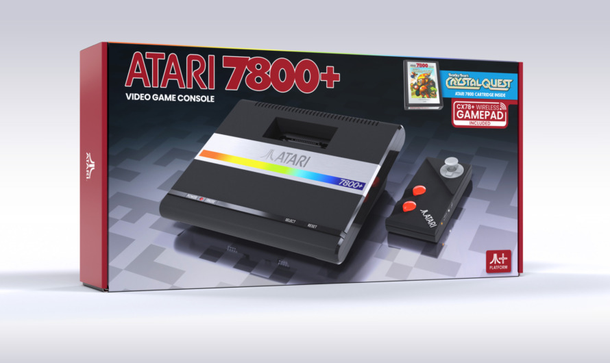 La recreación moderna, Atari 7800+, ya se encuentra a la venta