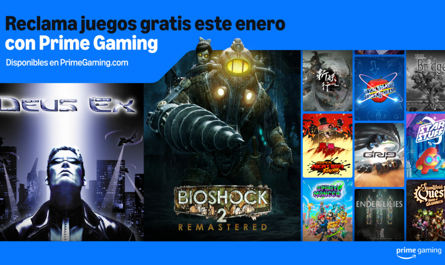 Amazon Prime Gaming anuncia sus juegos gratuitos de enero 2025