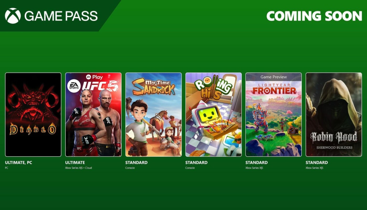 Xbox Game Pass Enero 2025