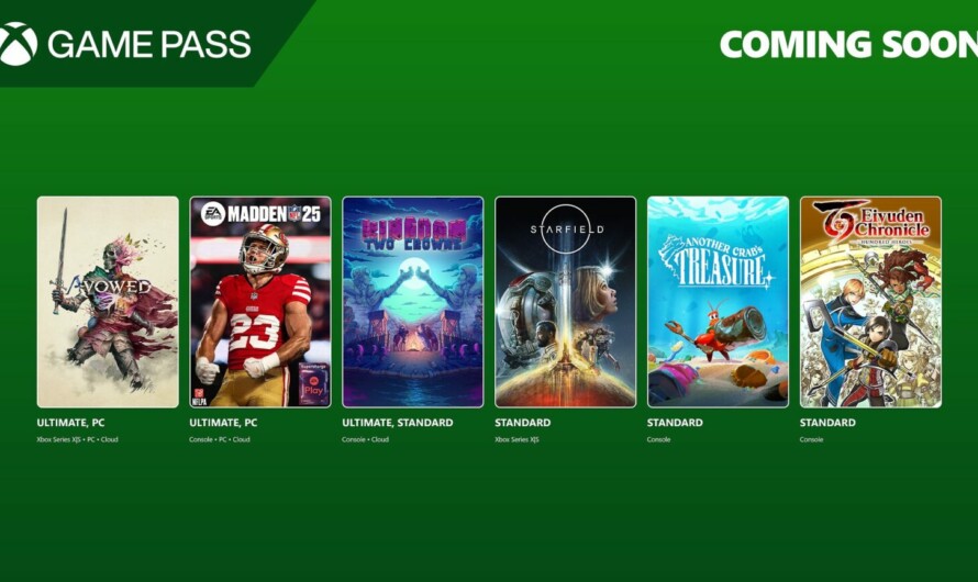 Xbox Game Pass: Avowed, Starfield y Far Cry New Dawn en inicios de febrero