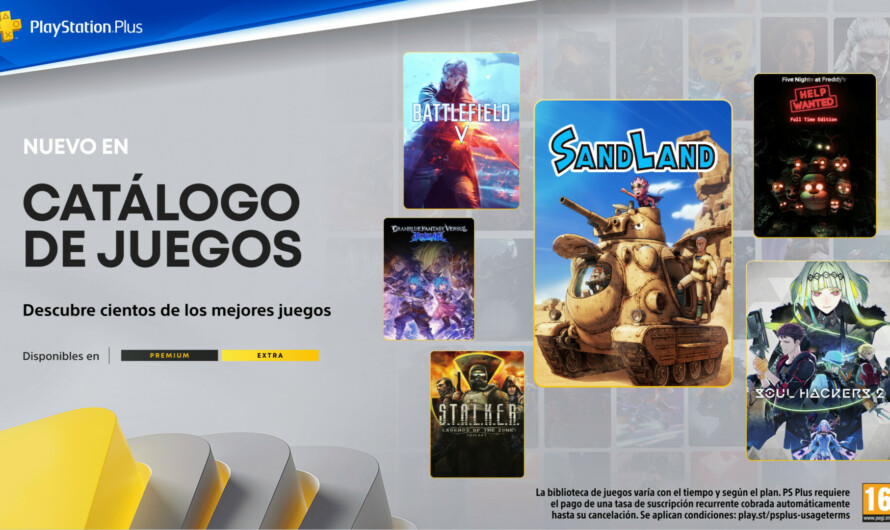 Novedades del catálogo de PlayStation Plus Extra y Premium de mayo 2025