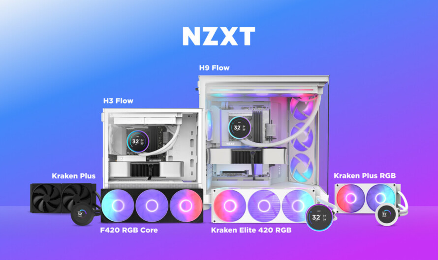 NZXT presenta su renovada línea de cajas y sistemas de refrigeración