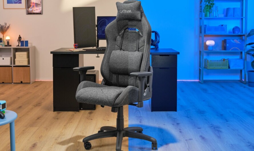 Trust lanza la silla gaming de tela GXT 723 Ruya Fabric