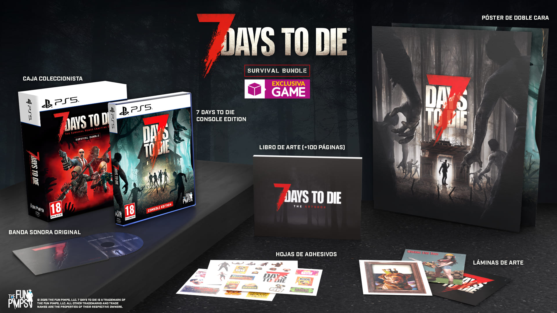 7 Days to Die Survival Bundle exclusivo GAME PS5