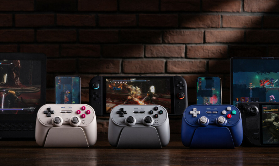 8BitDo presenta el Pro 3 Bluetooth Gamepad para Nintendo Switch, PC y dispositivos móviles