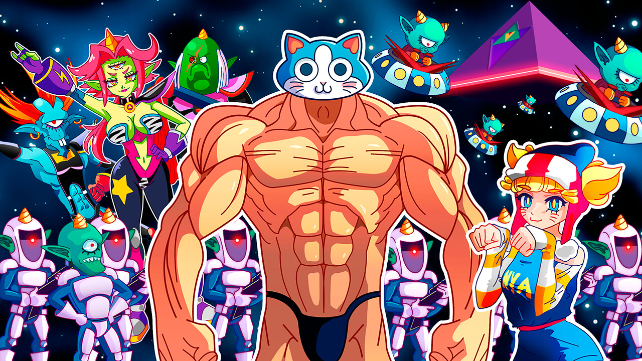 KinnikuNeko: SUPER MUSCLE CAT