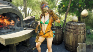 MHWilds Gemma Flamefete Costume