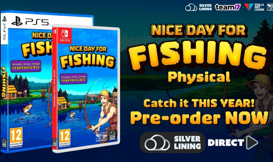 Nice Day For Fishing: La aventura pixel RPG llega en formato físico a PlayStation 5 y Nintendo Switch