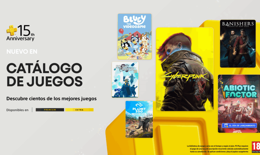 PlayStation Plus Extra y Premium: Los juegos de julio incluyen Cyberpunk 2077, Abiotic Factor y más
