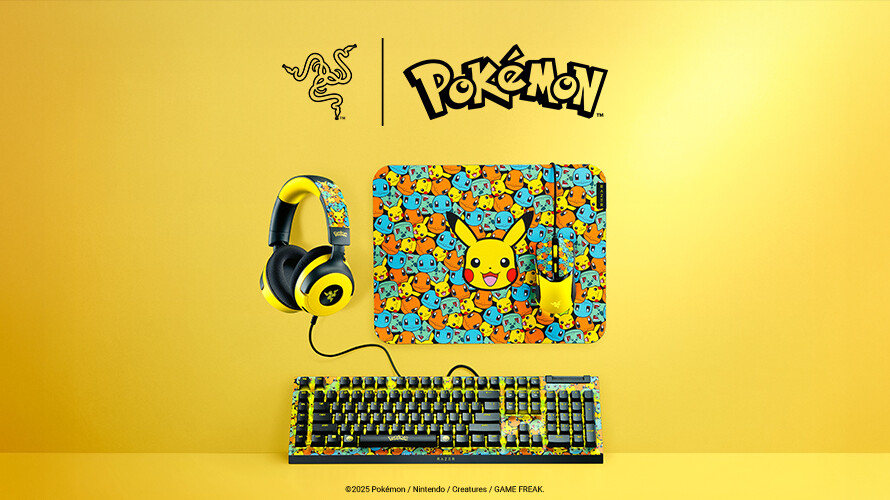 Razer lanza la esperada colección Razer Pokémon a nivel mundial