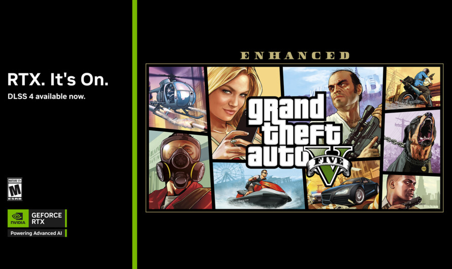 Grand Theft Auto V Enhanced, Titan Quest II, Senua’s Saga: Hellblade II y Supraworld reciben Nvidia DLSS 4 con Multi Frame Generation