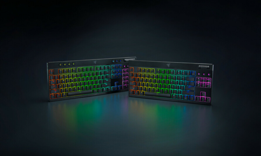 Razer presenta la línea de teclados BlackWidow V4 de perfil bajo