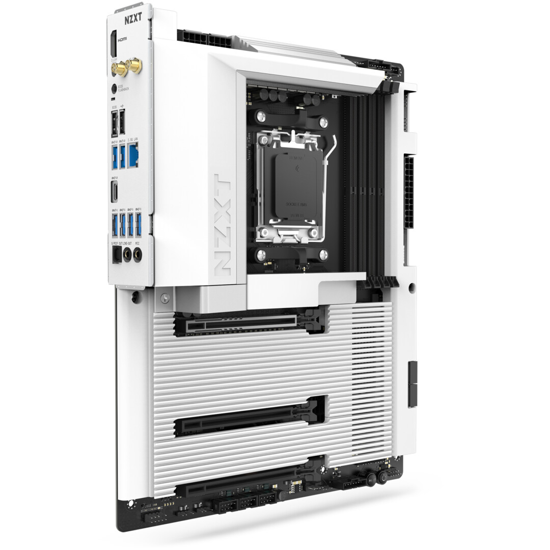 NZXT presenta la placa base N7 B850 ATX, optimizada para procesadores AMD Ryzen serie 9000