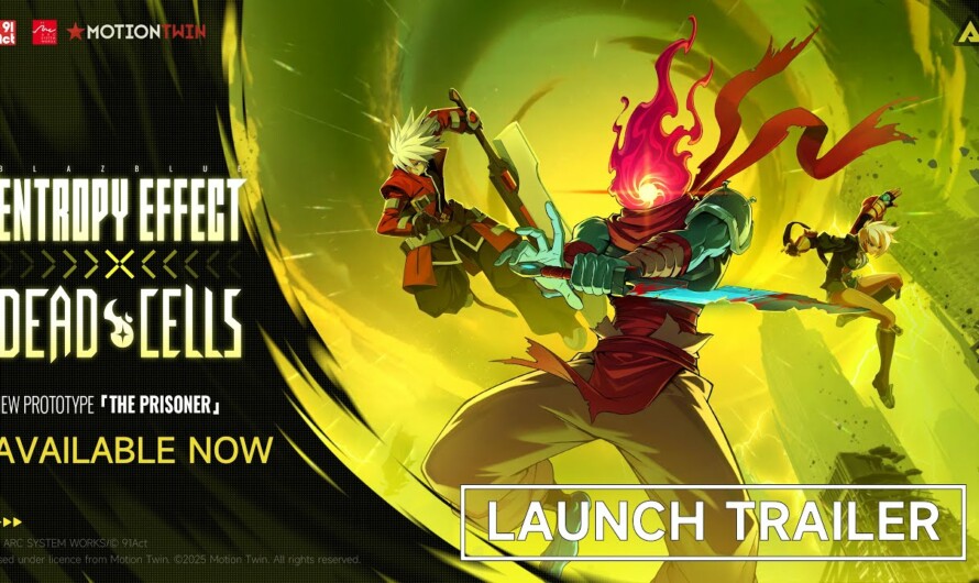 BlazBlue Entropy Effect se fusiona con Dead Cells en una actualización gratuita