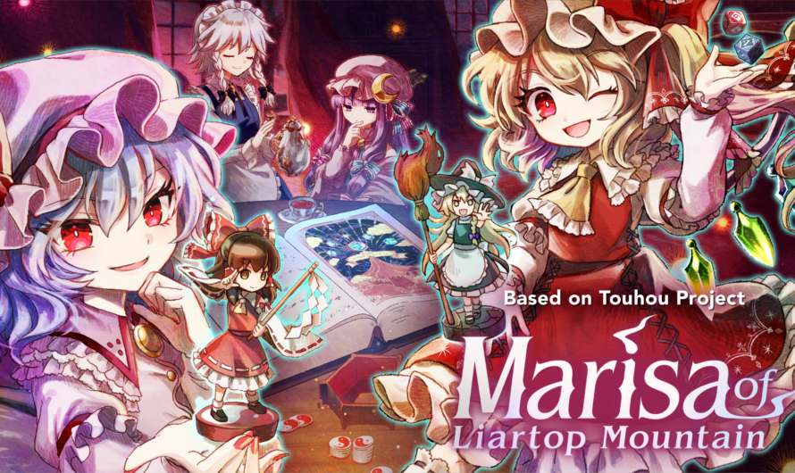 Marisa of Liartop Mountain: el RPG digital estilo libro-juego de Touhou Project ya disponible