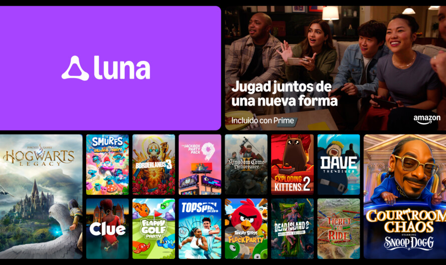 Amazon presenta el renovado servicio Luna: Una nueva era de videojuegos sociales y streaming
