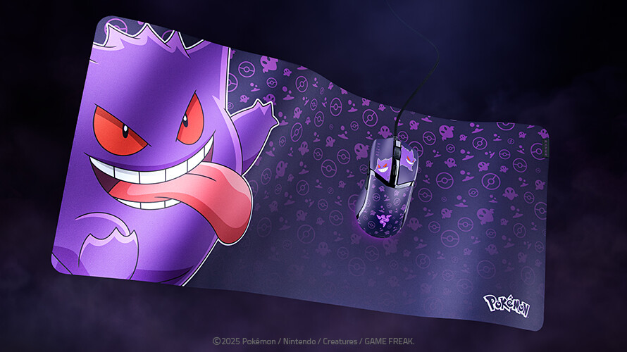 Razer amplía su colección Pokémon con el ratón Cobra y la alfombrilla Gigantus V2 – XXL