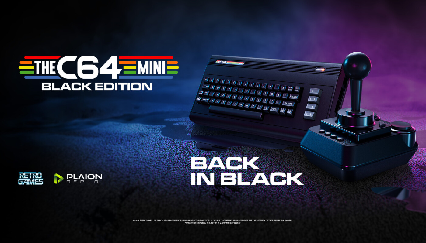 THEC64 Mini – Black Edition ya está disponible TheC64 Mini