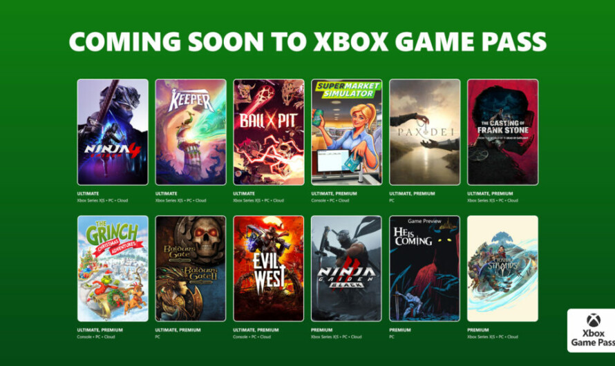 Xbox Game Pass: Novedades de octubre de 2025
